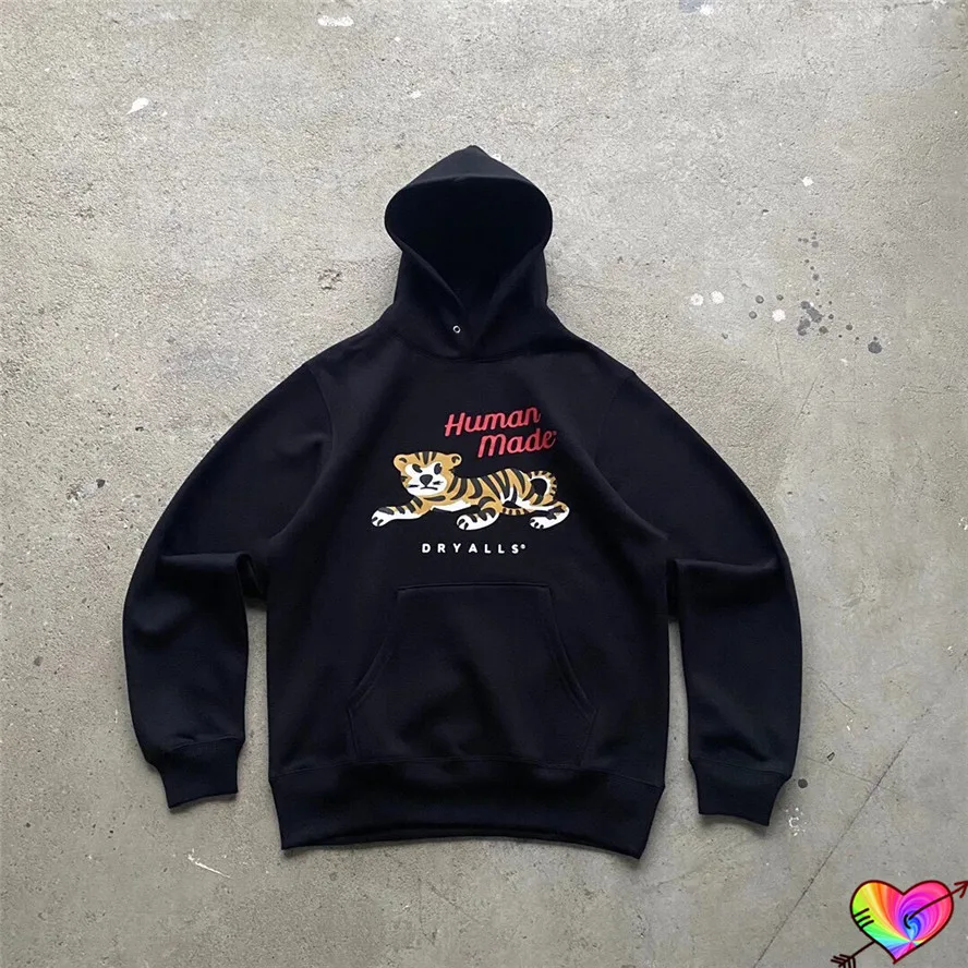 

Human Made Tiger Hoodie Men WOmen High Quality Cartoon Logo Graphic Printed Human Made Hoodie Hooded Sweatshirts Pullovers