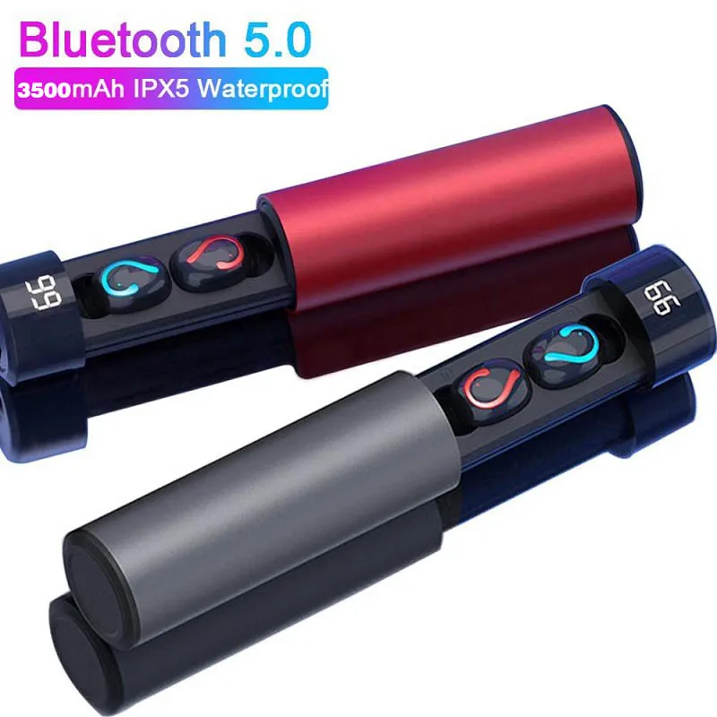 Q67 наушники вкладыши TWS с Беспроводной Bluetooth 5 0 гарнитура небольшой нажатием одной