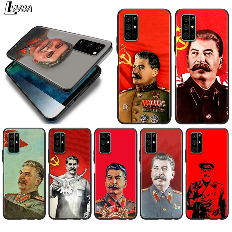 

Silicone Cover Stalin Soviet Union for Huawei Honor 30 20S 20 10i 9S 9A 9C 9X 8X 10 9 Lite 8A 7C 7A Pro Phone Case