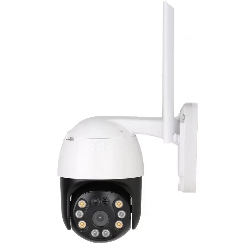Камера наружного видеонаблюдения купольная поворотная сетевая беспроводная