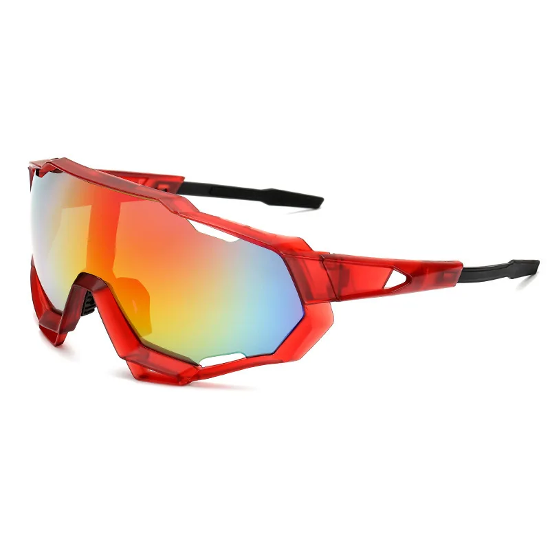 

Explosion-Proof Men's Glasses for Riding Colorful Sunglasses Large Frame Sunglasses Bicycle Windproof Sunglasses