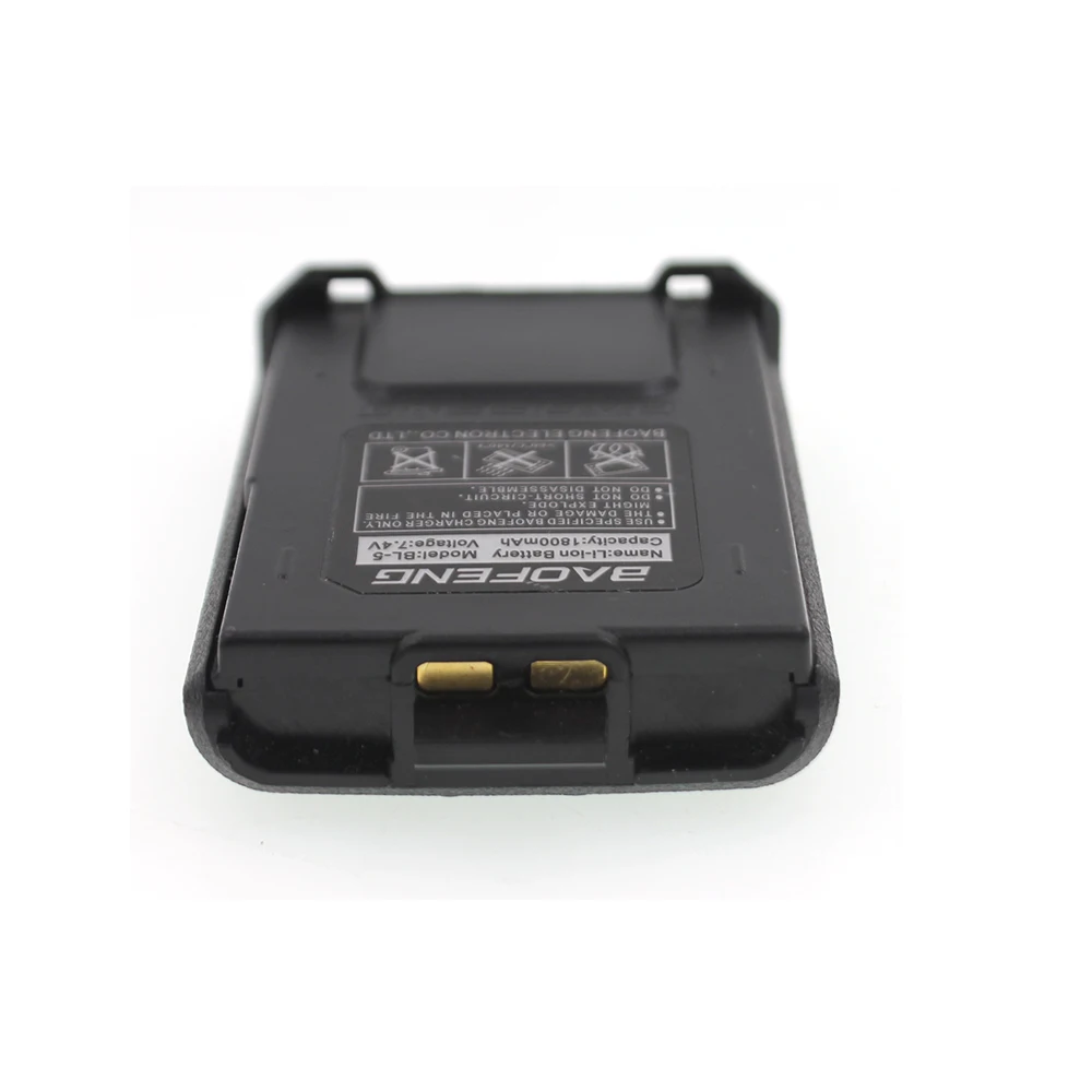 Baofeng 1800mAh BL-5 литий-ионный аккумулятор для UV-5R серии DM-5Rplus двухсторонняя рация |