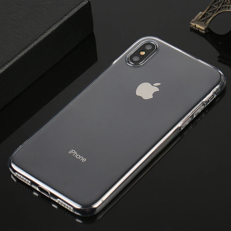 Прозрачный чехол для iPhone 11 Pro Max силиконовый мягкий прозрачный телефона |