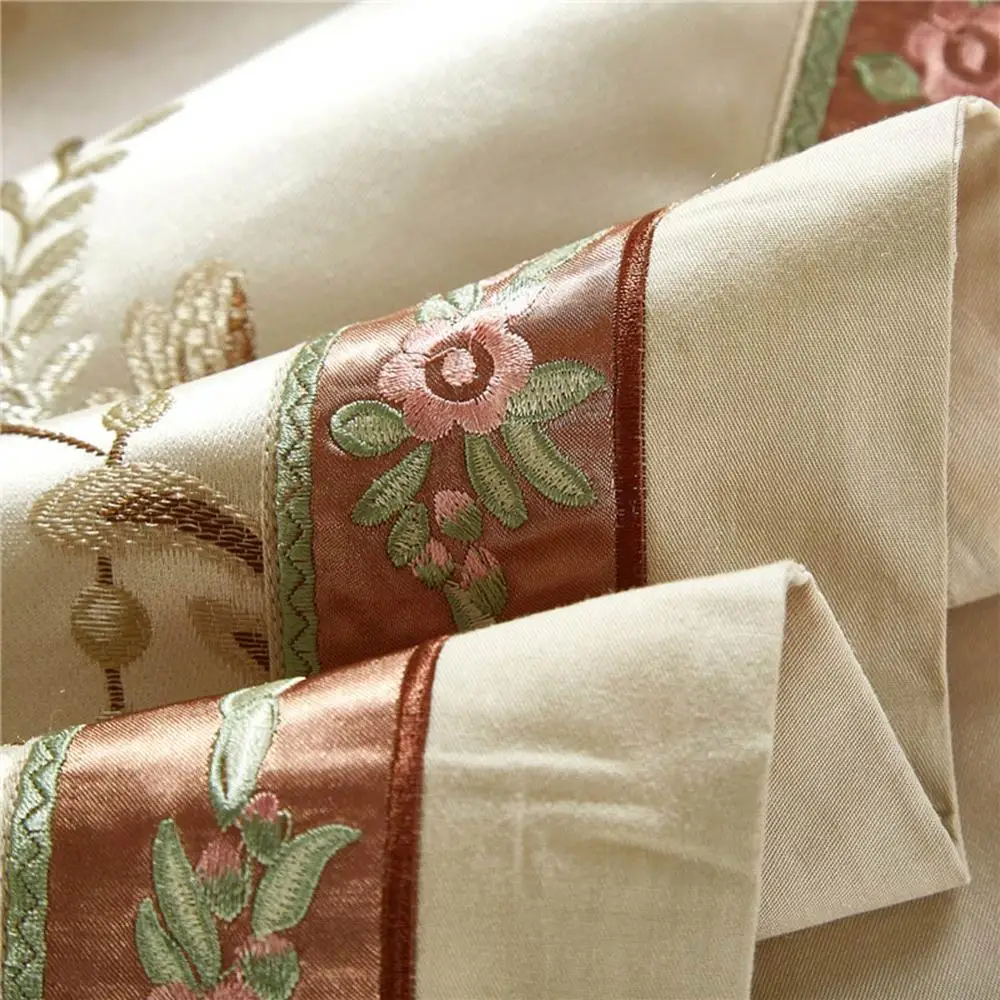 Виктория роскошный Египетский хлопок цветочный Комплект постельного белья 4 шт.