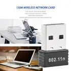 150 Мбитс 150 м мини USB WiFi беспроводной адаптер сетевой LAN карты 802.11ngb STBC поддержка расширенного диапазона