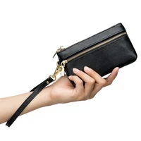 hand strap style fine hardware smooth zipper style women hand grip bag daily small items trip wallet fashion lady coin purse