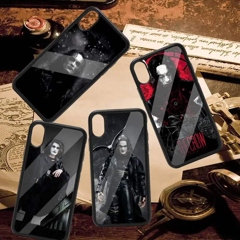

The Crow horror movie Phone Case PC for iPhone 11 12 pro XS MAX 8 7 6 6S Plus X 5S SE 2020 XR