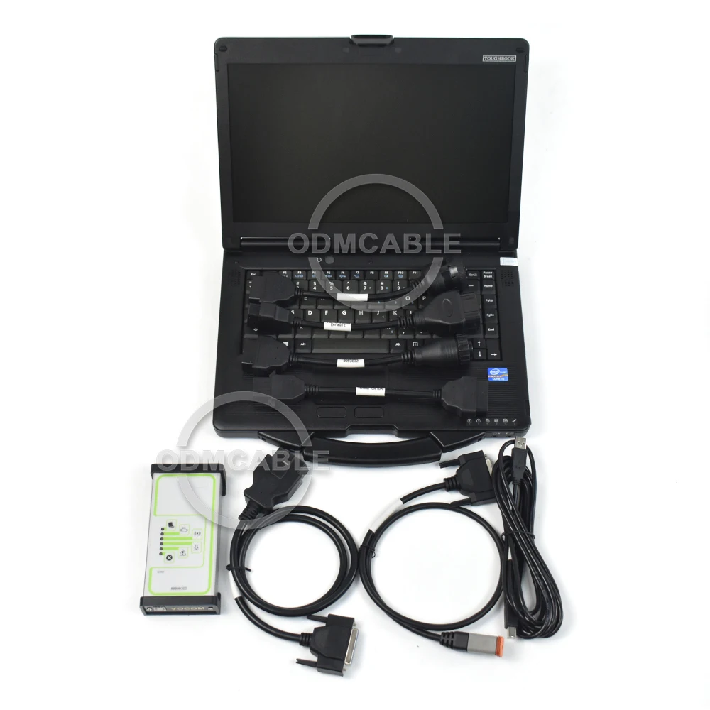 

for VOLVO VOCOM VCADS diagnostic tool for Volvo/Renault/Mack Truck Diagnose 88890300 with PTT 2.7 for volvo with CF19 laptop