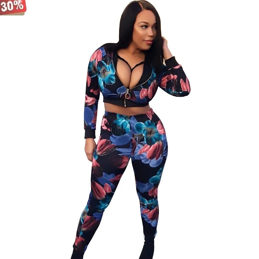 Спортивный костюм с цветочным принтом на молнии шорты 2 предмета штаны и куртка
