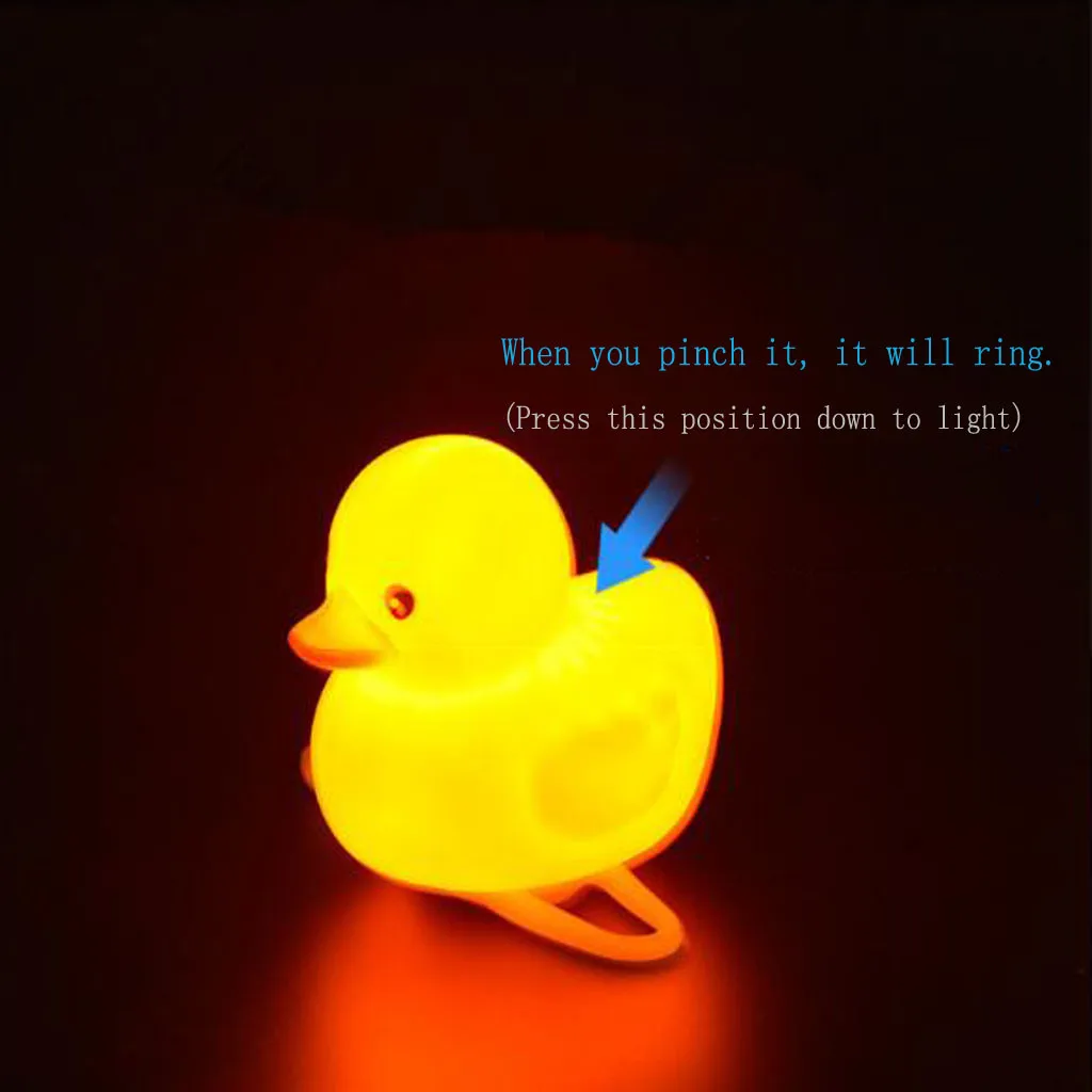 Высококачественный велосипедный гудок милая маленькая желтая утка ночной