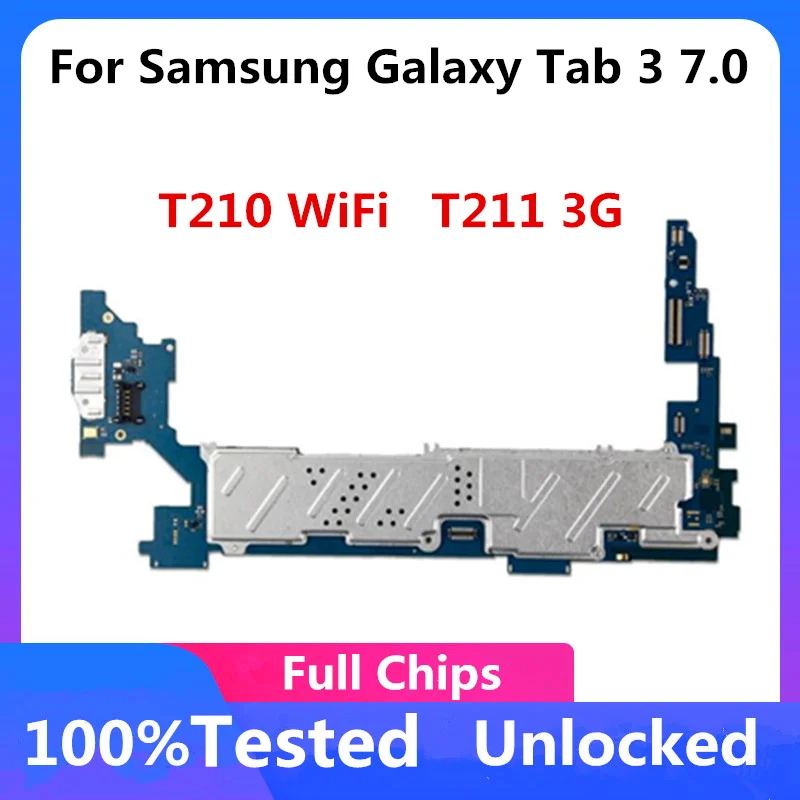 Оригинальная разблокированная материнская плата для Samsung Galaxy Tab 3 9. 0 T210 WiFi T211 3G