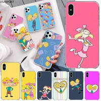 usakpgrt hey arnold special soft phone case cover for iphone 12 pro max 11 pro xs max 8 7 6 6s plus x 5s se 2020 xr cover