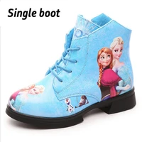 disney frozen elsa princess kids snow boots winter girls keep warm ankle boots children shoes2021for kids christmas gifts rubber