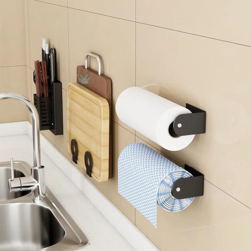 Настенный держатель для бумажных полотенец из нержавеющей стали|Держатели