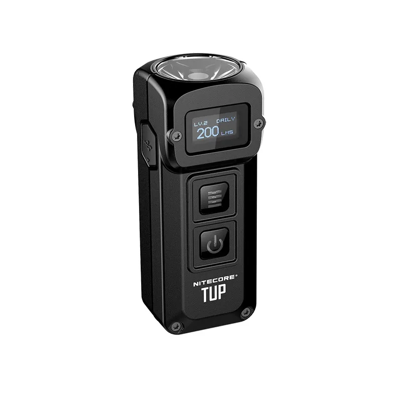 NITECORE Заводское изготовление USB Перезаряжаемые мини фонарь CREE XP L HD V6 Светодиодный