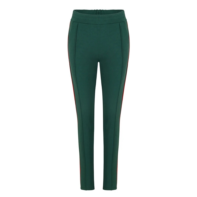 

Trousers for Women Sporty Sweatpants Track Pencil Pants Casual Side Stripe Harem Bottom Long Pants