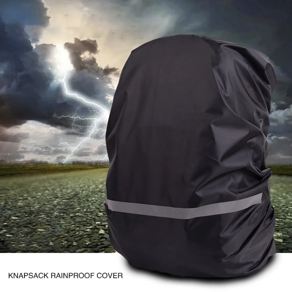 

Reflective Waterproof Backpack Rain Cover Dustproof Hiking Backpack Protective Cover Portable Outdoor Camping Accessories18-30L