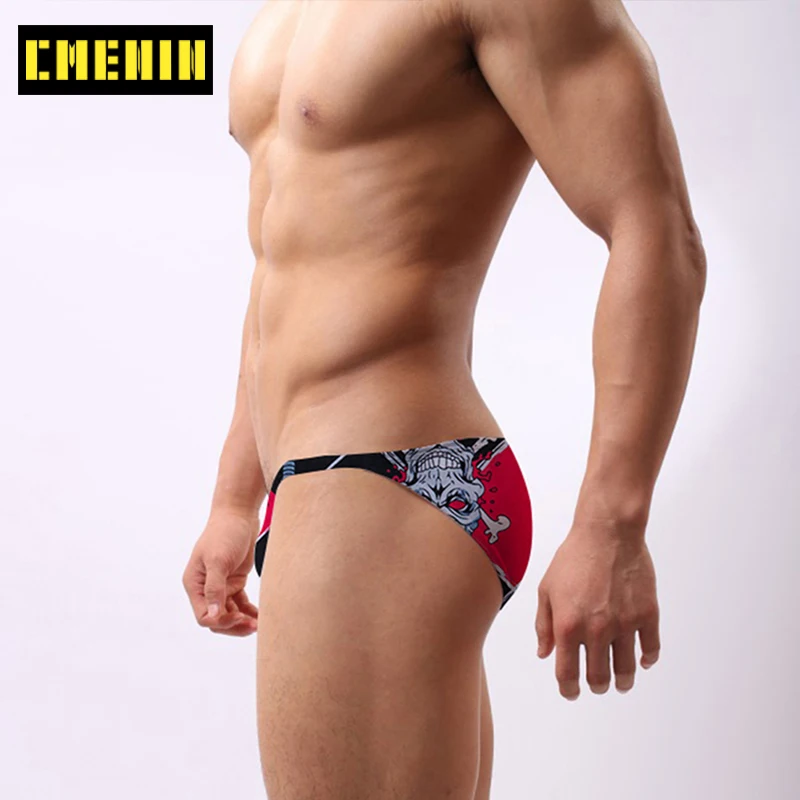 Дышащее хлопковое сексуальное нижнее белье для геев мужские брифы модное