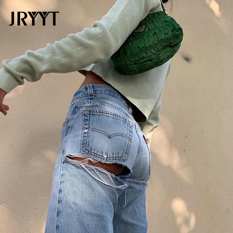 JRYYT летние вязаные топы для пупка женские блузки с открытой строчкой женская