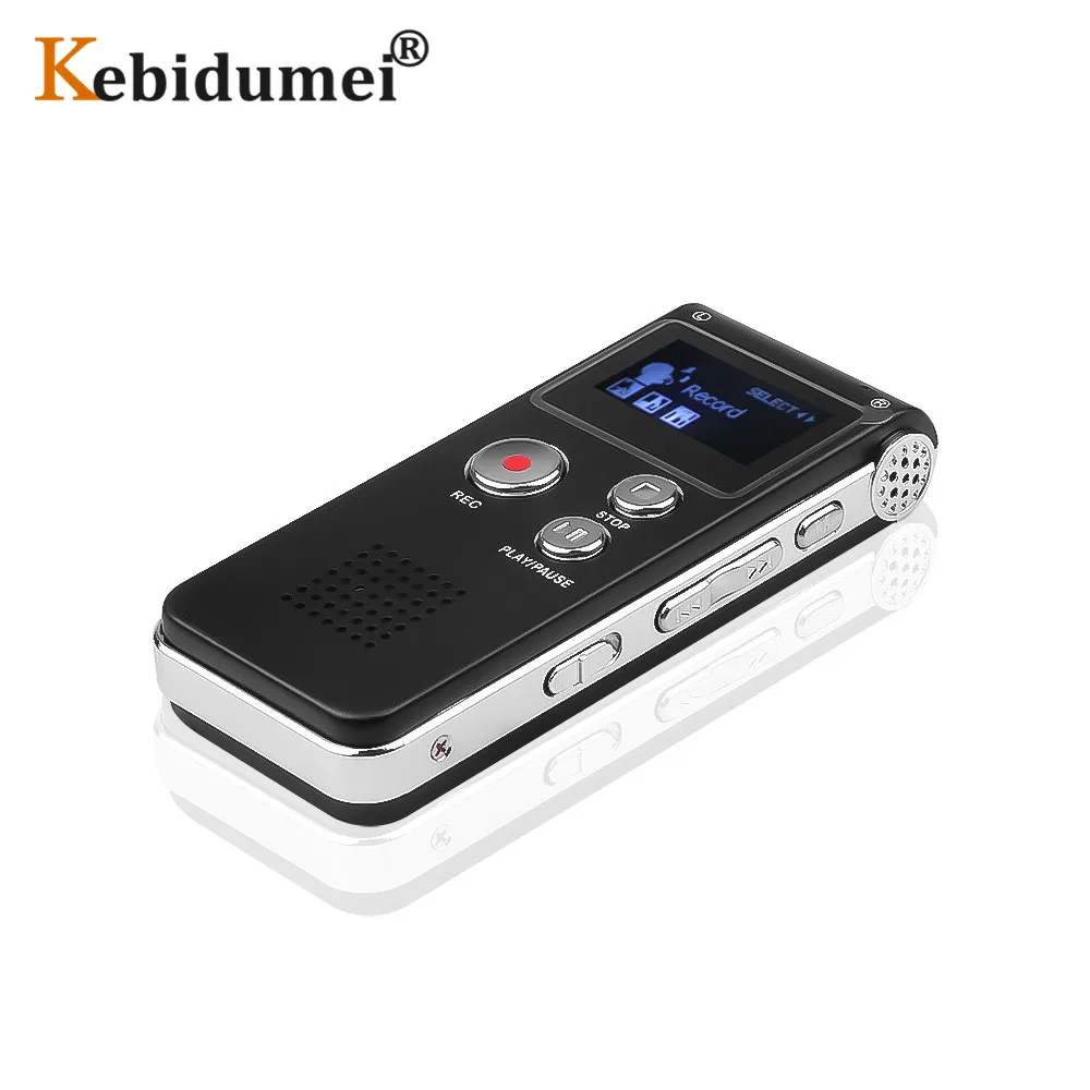Global 8GB Professional Voice Recorder Digital Audio Mini Dictaphone+MP3 Player+USB Flash Drive Gravador De Voz With Microphone |