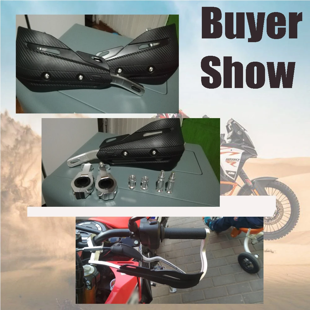 Рукавицы ручной щитки для KTM CRF YZF KXF RMZ KLX EXC Мотоцикл Мотокросс яма Байк внедорожный эндуро Кайо ATV Quad Racing