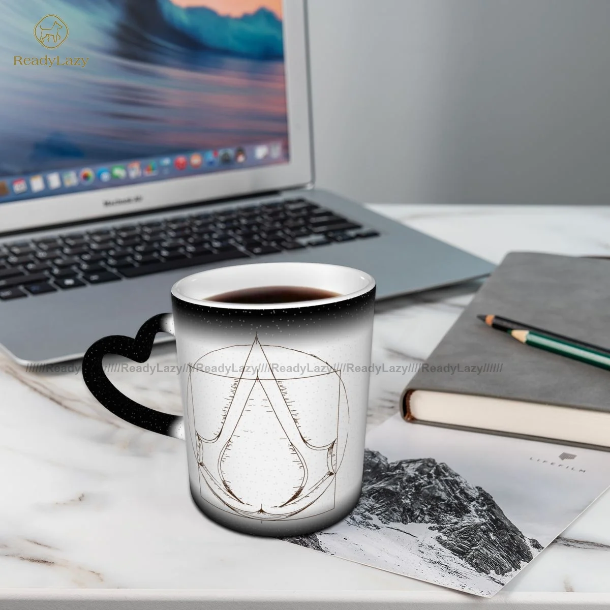

Assassins Creed Mug The Changes Color Wholesale Mug Funny Porcelain Cappuccino Cups