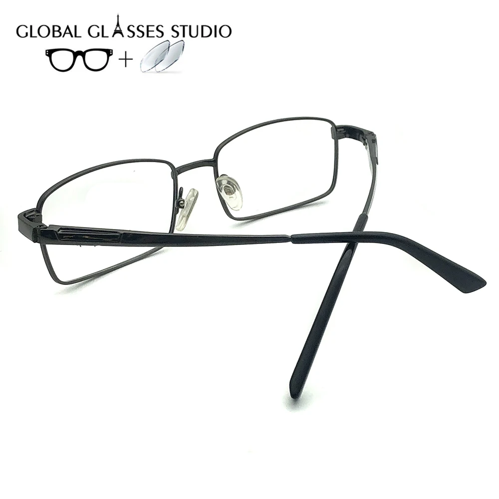 

Women Or Men metal Glasses Frame Eyewear Eyeglasses Reading Myopia Prescription Lens 1.56 Index C5041 C2