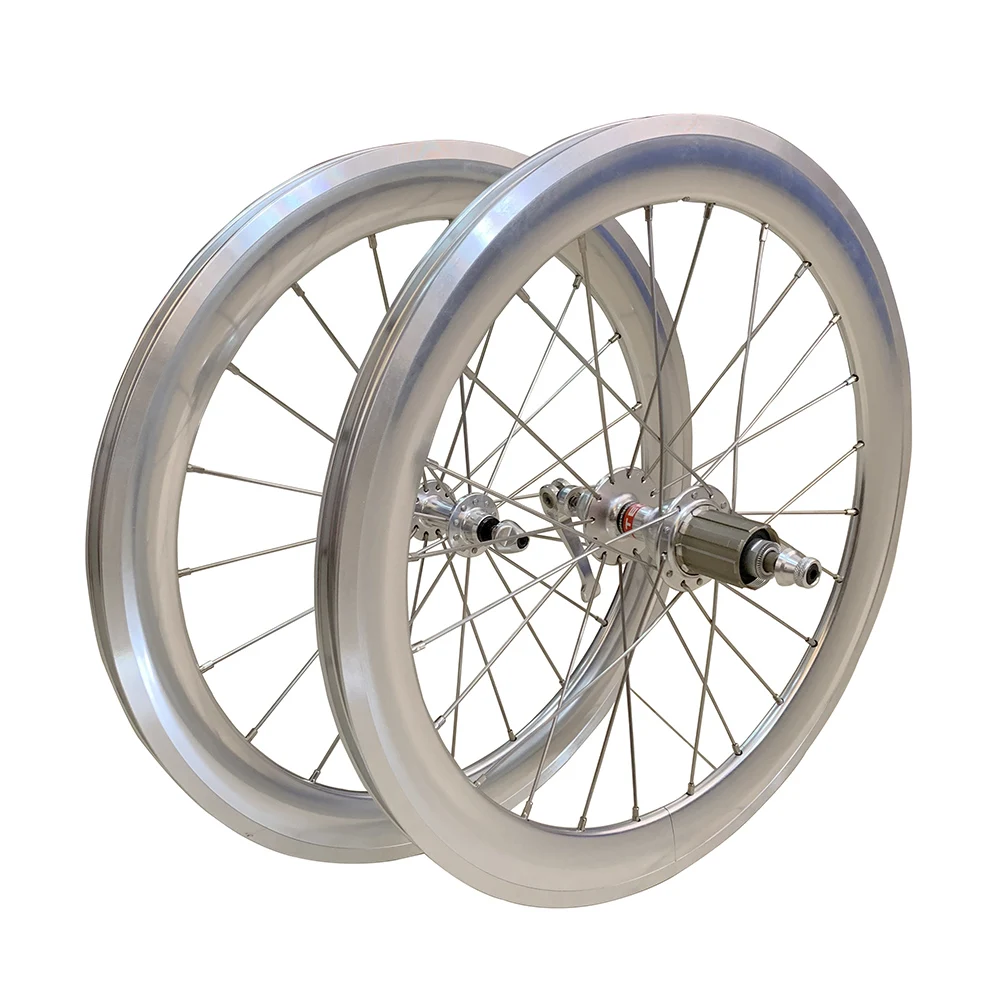 SILVEROCK сплав Wheelset 20 &quot406 451Rim суппорт тормоза высокого профиля 74 100 130 11s для