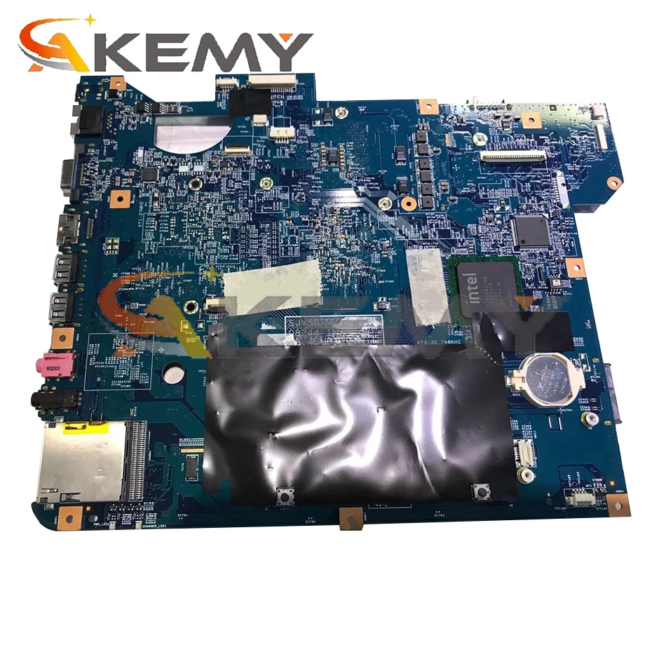 AKEMY SJV50-MV MB 48 4bu01.01n MB.WDD01.001 для Packard Bell TJ65 gateway NV54 NV58 материнская плата ноутбука GM45 DDR2 -