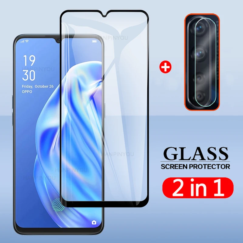 2 в 1 Защитная пленка для задней камеры и защитная экрана Oppo F15 A91 F 15 A 91 6 4&quot |