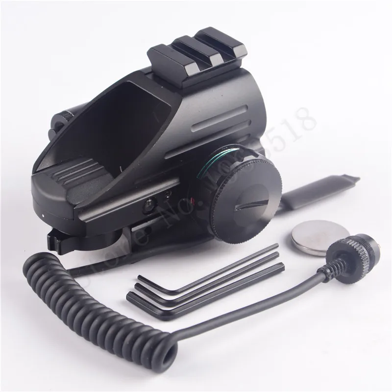 Тактический голографический прицел с 4 точками зеленый и красный лазерным