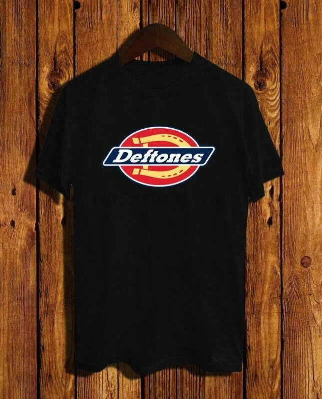 Новая футболка с логотипом DEFTONES DICKIES все размеры S M L XL 2XL 3XL США EM3| |
