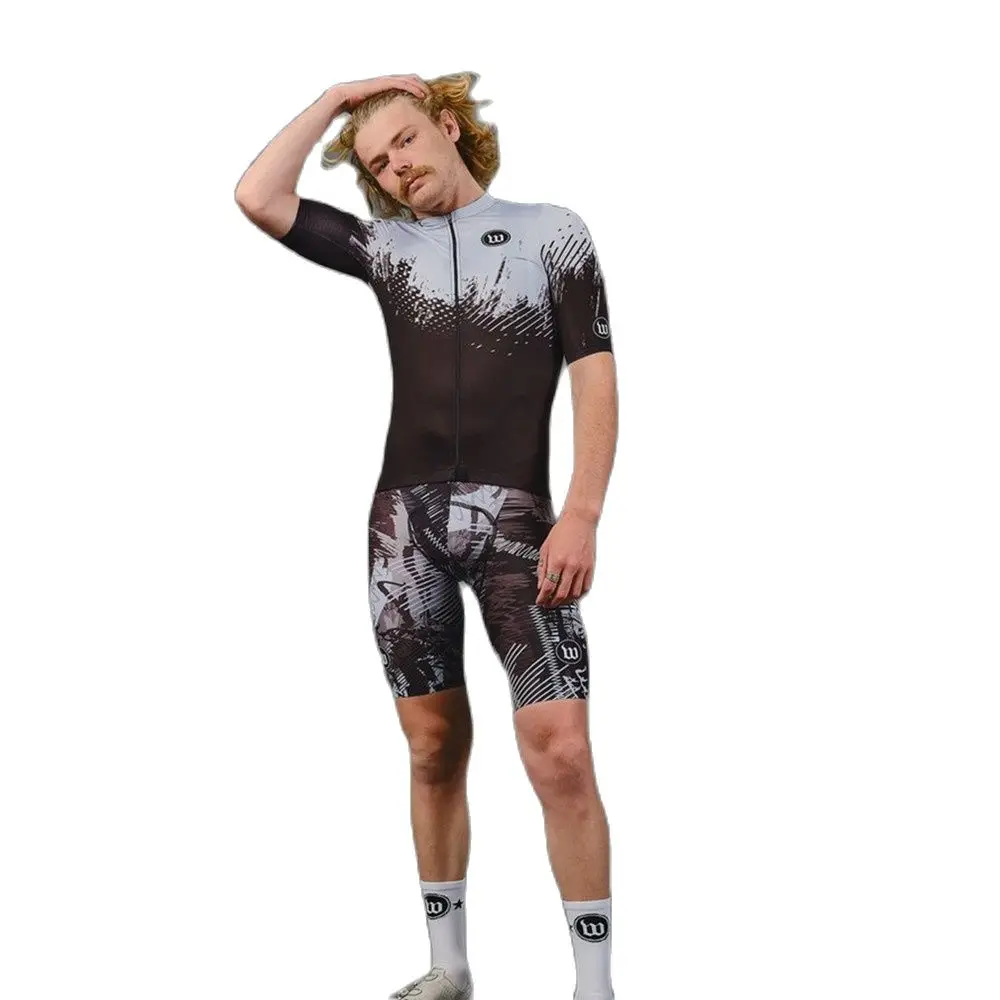 Комплект одежды для велоспорта Wattie ink, 2021, летние мужские шорты-комбинезон, одежда для велоспорта