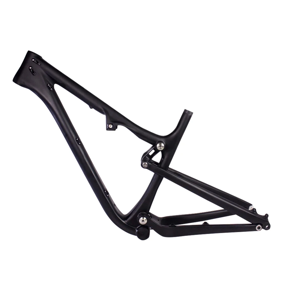 Подвеска для велосипеда thrus T1000 углеродная рама mtb 29er boost матовая UD через ось 142 мм