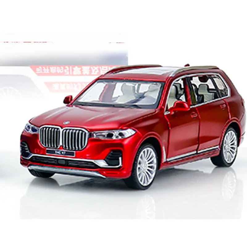 Модель автомобиля BMW X7 1/32 или 1/44 из сплава различные цвета литые модели