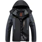 Зимняя мужская куртка размера плюс 5XL,6XL,7XL,8XL,9XL, водонепроницаемая ветрозащитная бархатная теплая парка пальто для туризма и гор зимнее пальто