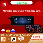 8-ядерный Автомобильный мультимедийный плеер Android для Mercedes W212 2009-2016 DSP аудио 4 + 64 Гб WIFI 4G Carplay GPS навигатор радиоприемник