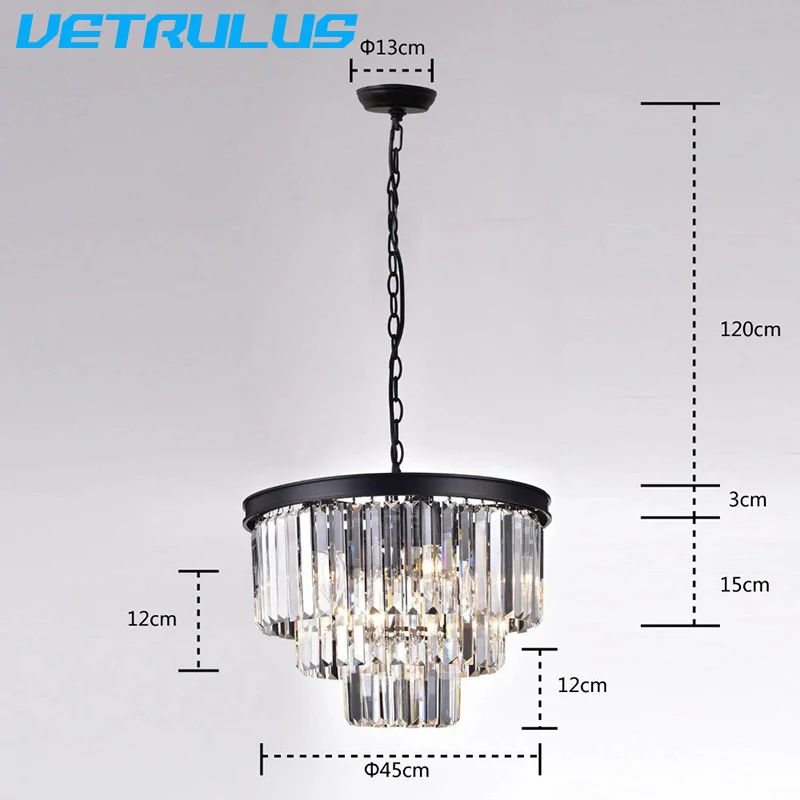 

Modern Creative Crystal Led Chandelier Pendant Lamp E14 LED Pendant Lights Lustres Pendant Lamps for Kitchen Decorative