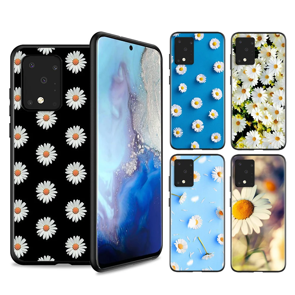 

Daisy margaritas arte Floral For Samsung A72 A52 A02 S A32 A12 A42 A51 A91 A81 A71 A41 A31 A21 S A11 A01 A03 Core UW Phone Case