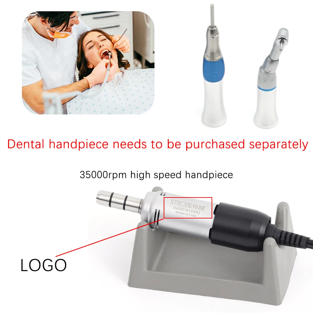 SAESHIN micromotor brush handpiece STRONG 108E E-type for dental | Красота и здоровье