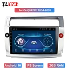 Автомобильный радиоприемник IPS Android 10 для 1Citroen C4 C-Triumph C-four 2004-2009, автомобильный dvd gps-навигатор, мультимедийный плеер