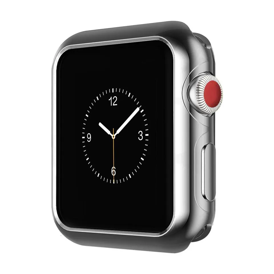Защитный чехол из мягкого силикона для Apple Watch 40 мм 44 мм iWatch серии 1 2 3 4 42 мм 38 мм