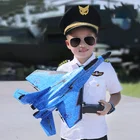 Радиоуправляемый самолет, планер с дистанционным управлением, радиоуправляемые дроны, Самолеты RTF UAV, рождественский подарок для детей, сборная Летающая модель, игрушки