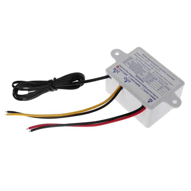 

W3002 10A LED Thermostat Regulator Digital Temperature Controller 12V 24V 220V