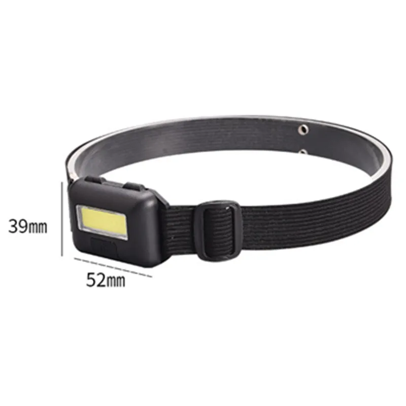 

Mini Headlights Waterproof Outdoor Camping Hiking Head Lights Portable Colorful Flashlight Fishing Plastic Headband Light