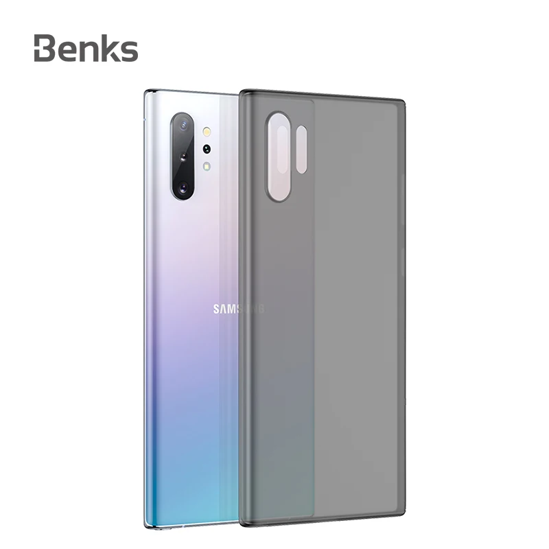 Benks ультра тонкий 0 4 мм шелковистый на ощупь чехол Coque задняя крышка телефона