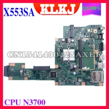 KLKJ X553SA Laptop motherboard for ASUS X553SA X553S original mainboard N3700