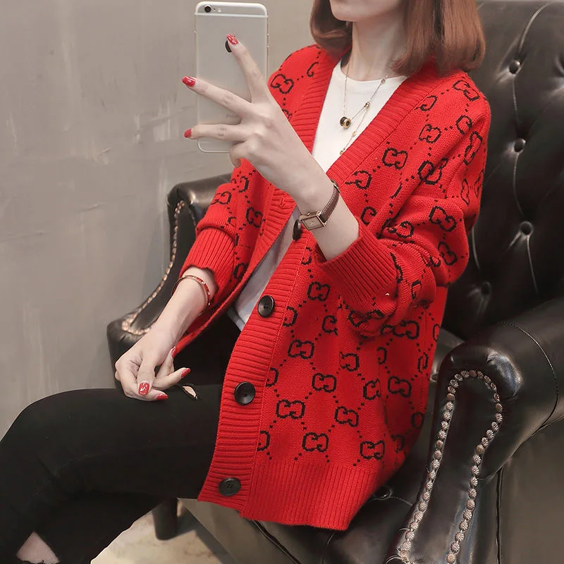 Новые осенние зимние модные женские шерстяные свитера размера плюс свободные