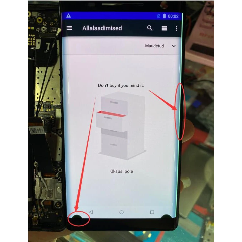 5 '𧄀% протестированный ЖК-дисплей для Nokia 8 Sirocco ЖК-сенсорный экран дигитайзер