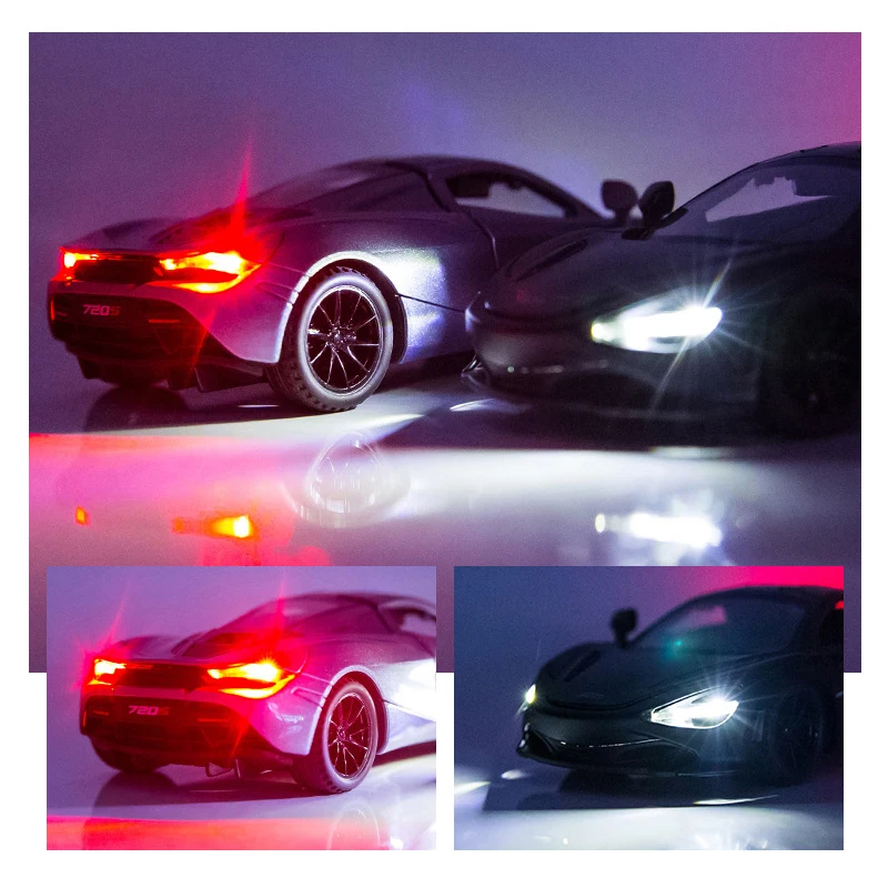 

HOBEKARS 1:32 Alloy Metal 720S Sport Car Model Car Simulation Diecasts Vehicle Kids Toys Sound Light For Collection Decoration